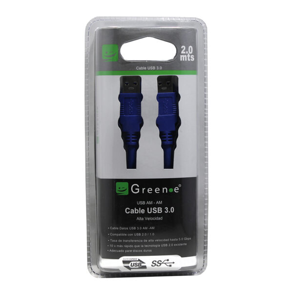 Cable USB 3.0 para disco Duro de 1,5 Mts