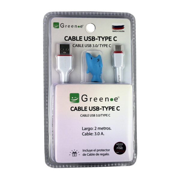 Cable USB 3.0 a Tipo C de 2Mt. - Imagen 2