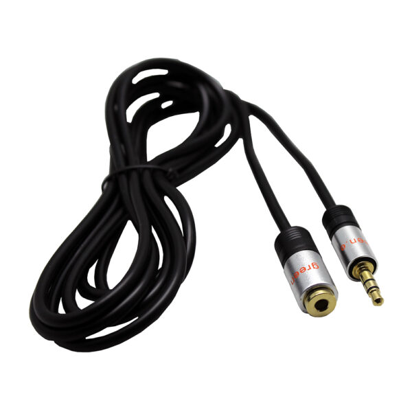 Cable Extensión de Audio Stereo 3.5mm A Hembra 3.5mm de  2 Mts - Imagen 2