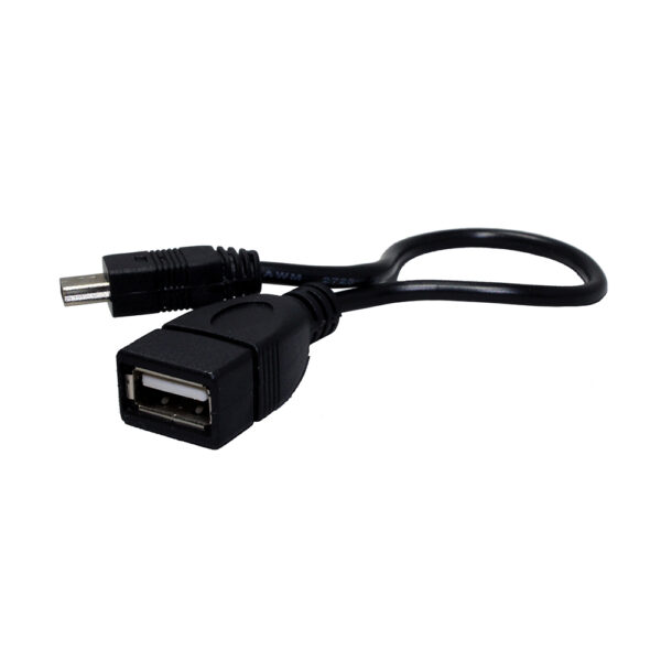 Cable Mini USB a USB Hembra - Imagen 2