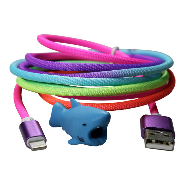 Cable USB IPhone Multicolor de 2 metros - Imagen 4