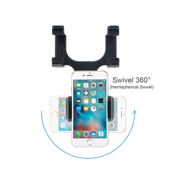 Soporte para Smartphones anclado al espejo retrovisor - Imagen 3