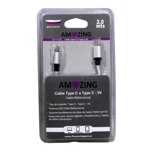 Cable Tipo C a Tipo C 2 Mt
