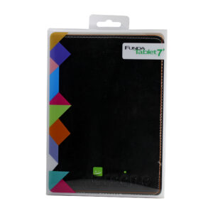 FUNDA TABLET 7" ECOCUERO NEGRA