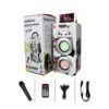 PARLANTE KARAOKE HIP-HOP / MIC SP-K08 FLORAL - Imagen 4