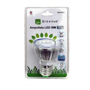 Ampolleta Led Spot 5W E27 Cob Luz Blanca