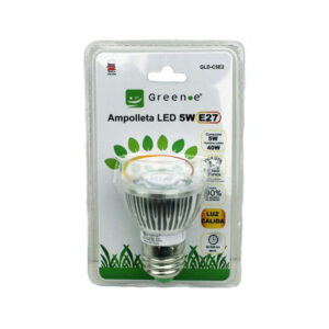 Ampolleta Led Spot 5W E27 Cob Luz Cálida
