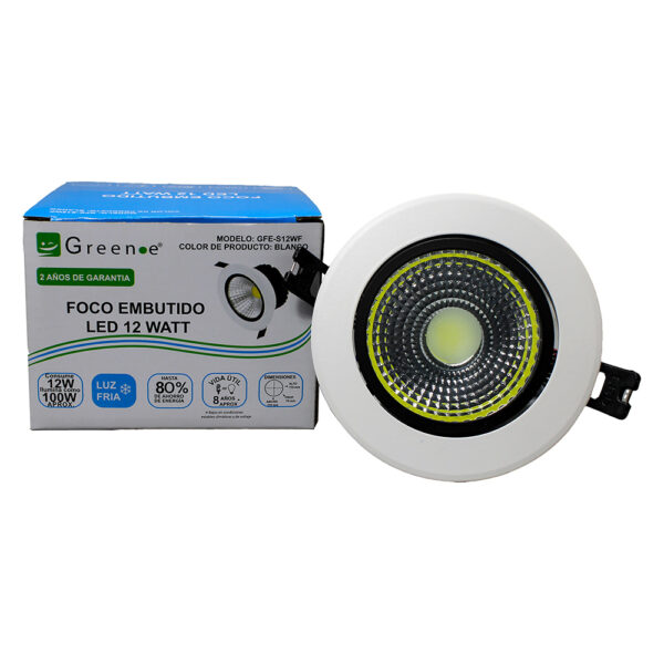 foco embutido led