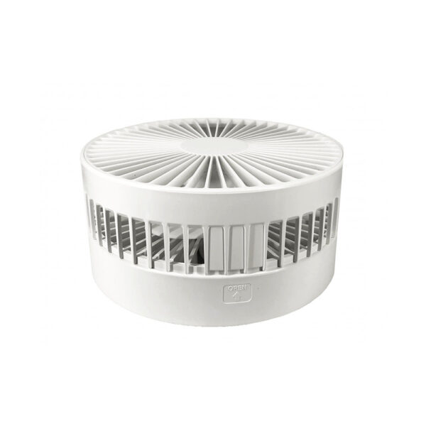VENTILADOR PLEGABLE INALÁMBRICO RECARGABLE USB 8" BLANCO - Imagen 4