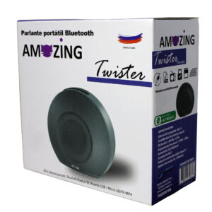 Parlante Bluetooth inalámbrico recargable. Twister