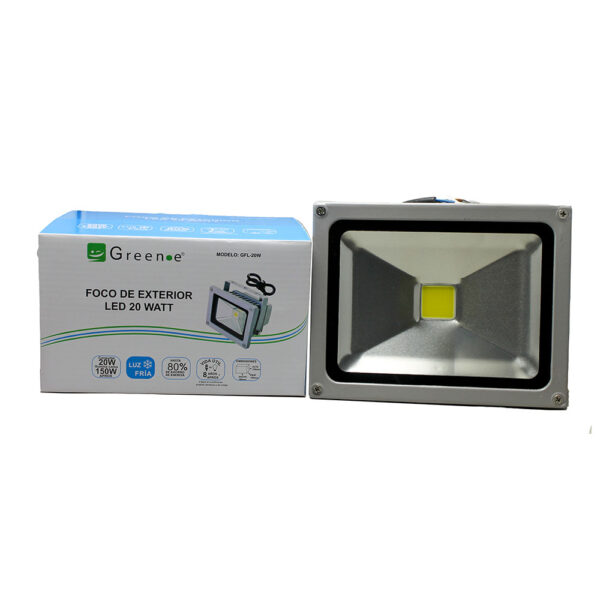 Focos exterior led de 20w. Luz blanca - Imagen 4