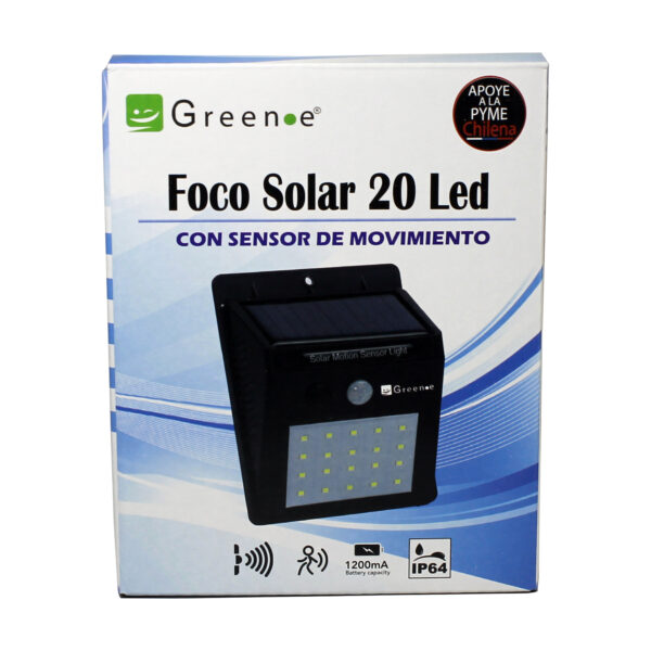 Foco Led solar x 4 unidades. Green e - Imagen 2