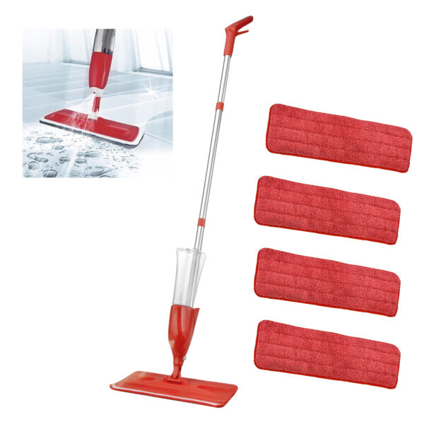 MOPA C/SISTEMA DISPENSADOR SPRAY + 4 REPUESTOS