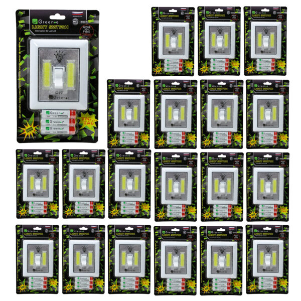 Luz led con interruptor Tic-Tac x 20 Unidades - Imagen 2