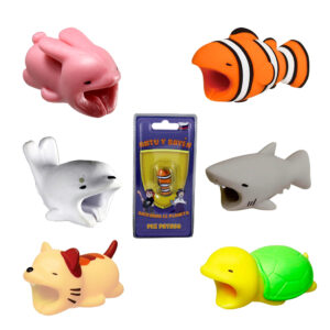 Protector de cables para Smartphone Animalitos.