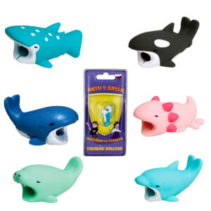 Protector de cables para Smartphone animalitos. Amazing