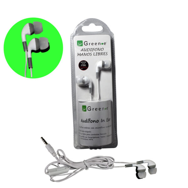Audífono Auxiliar 3.5 mm - Imagen 3