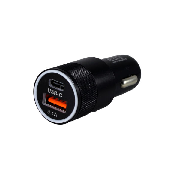 Cargador portátil de carga rápida para vehículos. Tipo C - Imagen 3