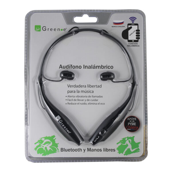 AUDIFONO BLUETOOTH SPORT NEGRO