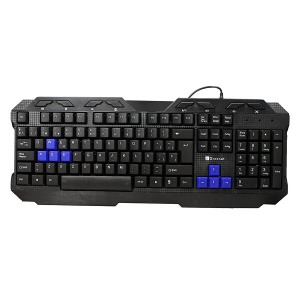 Teclado Gamer con Mouse USB + Audífono Gamer - Imagen 8