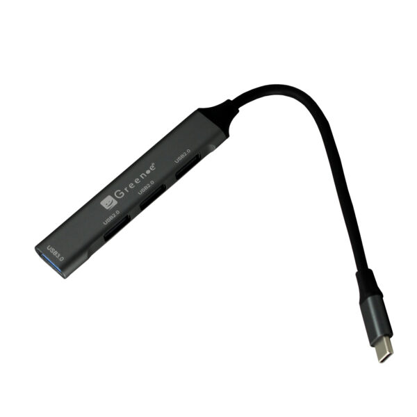 Adaptador HUB USB Tipo C con 4 Puertos USB - Imagen 2