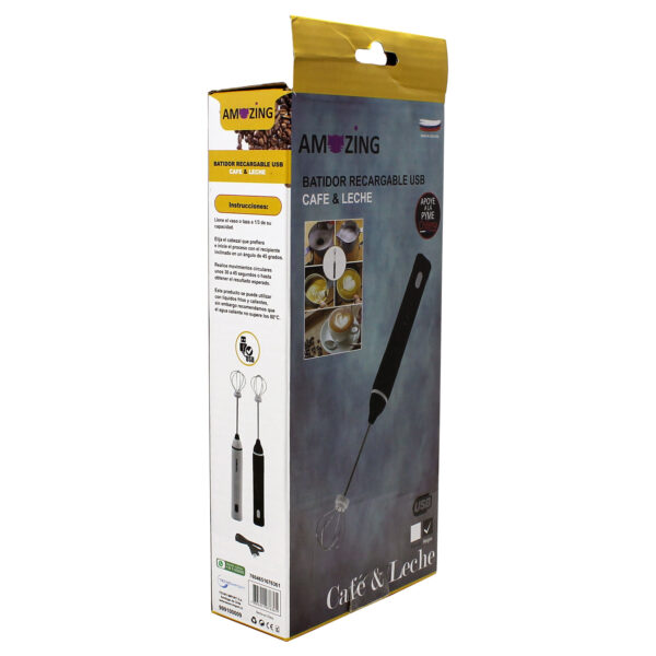 Batidor Recargable USB multifuncional - Imagen 4